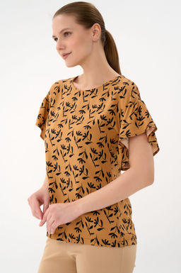 Блузка Кимоно (карамель)