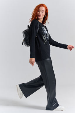 8575 футболка с дл.рукавом унисекс