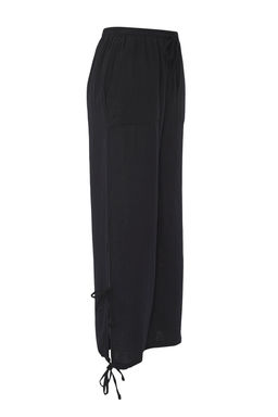 Trendyolmilla Tas Dokuma Baglama Detayl? 100% Pamuk Plaj Pantolon TBESS25PL00008  фото 10