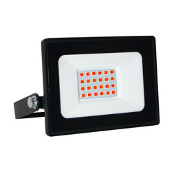ULF-Q517 20W/RED IP65 220-240V BLACK Прожектор светодиодный. Красный свет. Корпус черный. TM Volpe