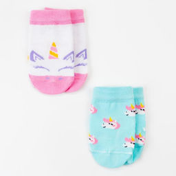 Носки детские Крошка Я «Единорог», набор 2 пары, 10-12 см