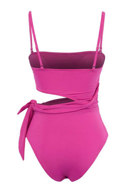 TRENDYOLMILLA Siyah Straplez Cut Out/Pencereli Regular Mayo TBESS24MA00123  фото 12