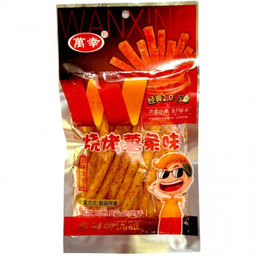 2 шт Снек пшен СЧАСТЛИВЧИК-КАРТОФ ФРИ Барб остро-сладкий 20гр