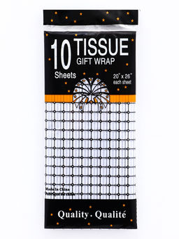 Цена за 10 шт. Бумага упаковочная тишью, Шарм, белый, 50 см ? 70 см 17 грамм - UPAK LAND фото 4