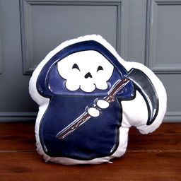 Мягкая игрушка Смерть с косой, цвет чёрный