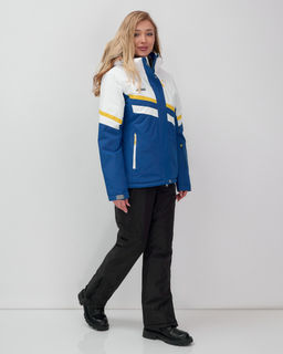 Горнолыжный костюм женский зимний синего цвета 02808S - Mtforce фото 3