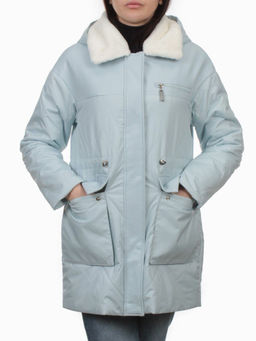 M24-096 BLUE Куртка демисезонная женская (100 гр. холлофайбер) - Fashion фото 3