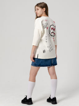 877Д Футболка детская " Экрю"