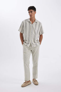 Хлопковые брюки узкого кроя Jogger