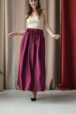 юбка вискоза с хлопком - Трика фото 4