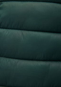 Dik Yaka Yesil Sisme Mont - Mavi фото 7