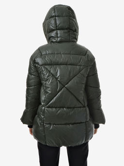 Зимняя куртка с вязанной отделкой - А+б коллекция фото 8