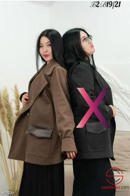 Полупальто-тренч из кашемира