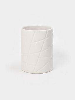 Набор для ванной Fantasy, 2 предмета, дозатор для мыла, стакан, белый