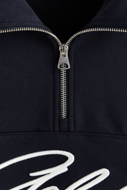 Sudadera con media cremallera Relaxed Fit - H&m фото 7