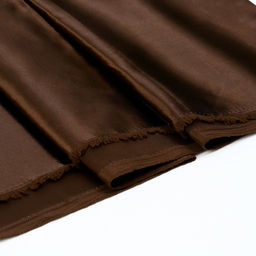 Лоскут сатина, цвет коричневый, 100 150см, 100% п/э - Страна карнавалия фото 2