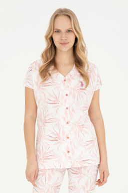 Женский пижамный комплект с лососем Неожиданная скидка в корзине - U.s. polo assn фото 3