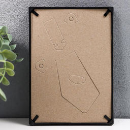 Цена за 2 шт. Фоторамка для фото 10×15 см Keep memories, Trinity, чёрный