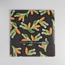 Складная коробка подарочная «Шишки», 31 х 24.5 х 8 см, Новый год