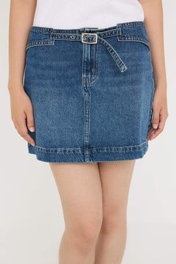 Teen Mavi Kemer Detayl? Mini Denim Etek TWOAW26ET00090