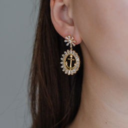 Серьги Арт. 3V-3435-Y - MyGemma фото 4