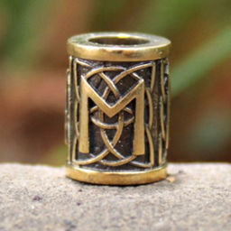 Бусина № 19 Эваз, бронза, 12*D9мм,d 5,5мм (БР 019)