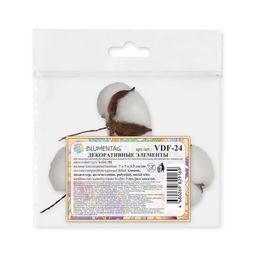 Blumentag VDF-24 Декоративные элементы 5 х 3 шт. 7 x 7 x 3.5 см 01 коробочки хлопка фото 3