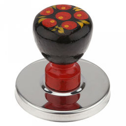 Форма для пельменей и вареников "Роспись" 6,5х6см, деревянная ручка (Россия)