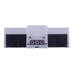 ULO-N11X-12W/6500K IP40 BLACK Светильник светодиодный X-образный. Белый свет (6500K). 1200Лм. Алюминий. Цвет черный. TM Uniel