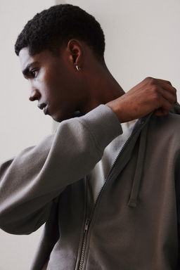 Chaqueta sudadera con cremallera Loose Fit - H&m фото 4