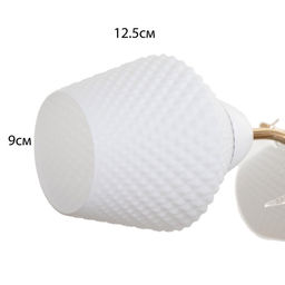 Люстра «Рукси» 5хЕ27 40 Вт бело-золотой 56×56×28 см BayerLux