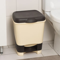 Контейнер для мусора с педалью, 20 л, МИКС