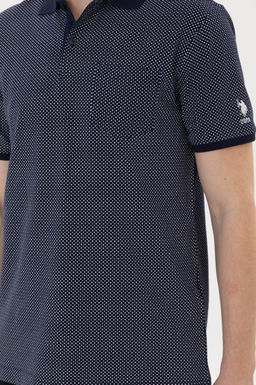 Мужская темно-синяя футболка - U.s. polo assn фото 13