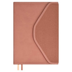 Ежедневник недатированный ESCALADA, А5+, 160 л., арт. 67161/ 10 ПИКЕ РОЗОВЫЙ