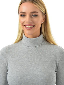 Водолазка в рубчик