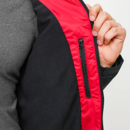 RODOS Куртка М-246 Чёрный/Бордовый