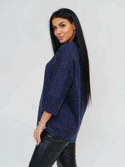 Туника женская, цвет синий