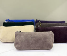 Замшевая косметичка 17-96 в ассортименте