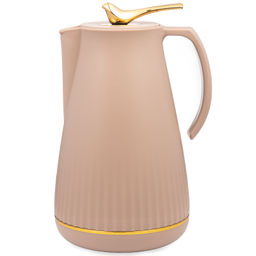 ТЕРМОС СО СТЕКЛЯННОЙ КОЛБОЙ, 950 МЛ, КРЫШКА С КЛАПАНОМ