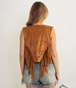 Жилет #КТ88079, коричневый - Dommod фото 3