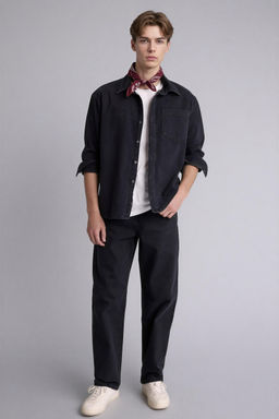%100 Pamuk Regular F_t Uzun Kollu G_mlek - Defacto фото 2
