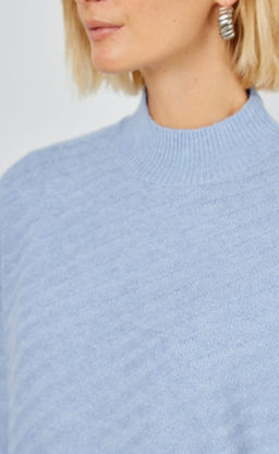 Джемпер F322-15105 l.blue - Fine joyce фото 2