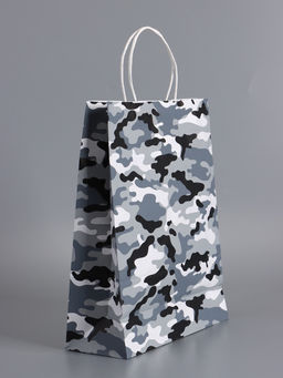 Пакеты подарочные крафт «23 Февраля», камуфляж, 24×10.5×32 см, набор 4 шт.
