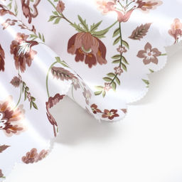 Скатерть «Доляна» Red flowers, 145×220 см