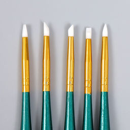 Инструменты для моделирования и придания формы Полоски н-р 5шт 14,5см дерево, резина, металл 92425 - Simaland фото 3