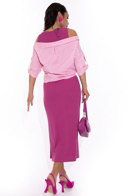 Платье Морской бриз (розовый) - Эльза фото 6