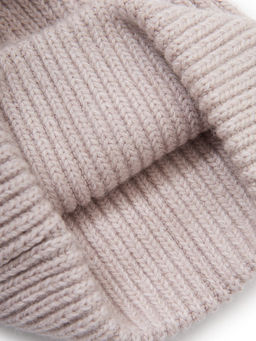 Шапка жен. пух енот+шерсть+виск LB-N88066 lilac - Labbra фото 5