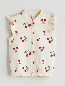 Kolej Yaka Bask?l? K?z ?ocuk Yelek