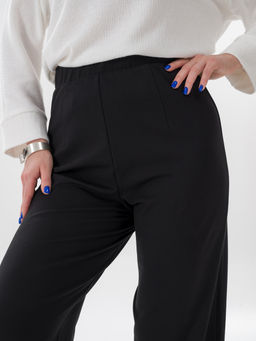 Брюки палаццо черные - Odis фото 19