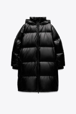 WATER-REPELLENT PUFFER COAT - ZW COLLECTION - Zara фото 4